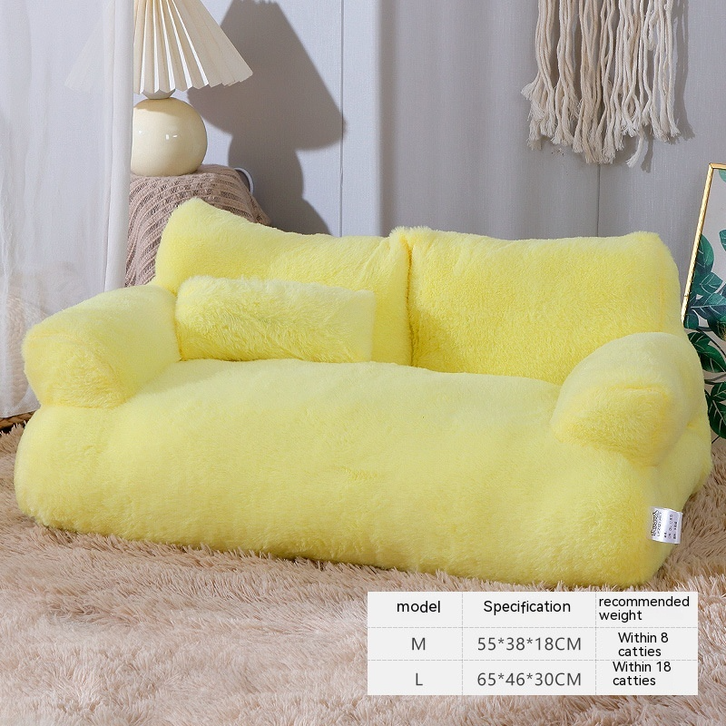 Luxury Plush Cat Bed