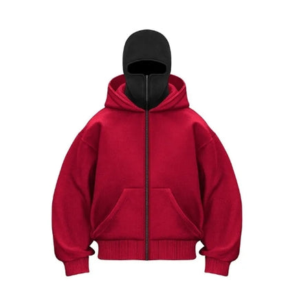 Fleece-lined Hooded Sweater